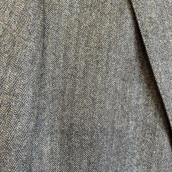 John W Nordstrom Cashmere Silk Blazer 46L Brown Herringbone 2 Button Sport Coat - Picture 8 of 11